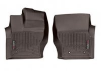 Ковры резиновые WeatherTech Range Rover  2013+ передние какао