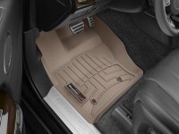 Ковры резиновые WeatherTech Range Rover Discovery 2017+ передние бежевые