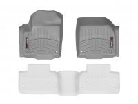 Ковры резиновые WeatherTech Range Rover Evoque 2012-2018  передние (5-door, Coupe, Convertible) серые