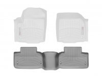 Ковры резиновые WeatherTech Range Rover Evoque 2014-2018  задние (5-door, Coupe) серый