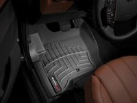 Ковры резиновые WeatherTech Range Rover Sport  2008-2012 передние черные ( с крючками )