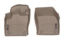Ковры резиновые WeatherTech Skoda Kodiaq 2016+  передние бежевые