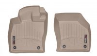 Ковры резиновые WeatherTech  Skoda  Octavia A7 2013-2020 передние бежевые