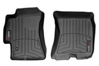 Ковры резиновые WeatherTech Subaru  Legacy / Outback 2005-2009 передние черные