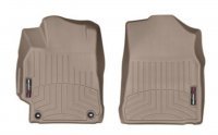 Ковры резиновые WeatherTech Toyota Camry XV55 2015-2017 передние бежевые