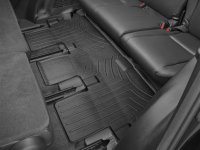 Ковры резиновые WeatherTech Toyota Highlander 14-19 третий ряд черные  (для авто 2-й ряд с цельным сиденьем )