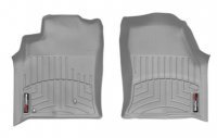 Ковры резиновые WeatherTech Toyota LC120 2003-2009 перед серые ( с  Развле-я сист-ма в задн части салона RSES