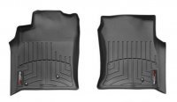 Ковры резиновые WeatherTech Toyota LC120 2003-2009 перед черные (без Развле-я сист-ма в задн части салона RSES