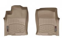 Ковры резиновые WeatherTech Toyota LC150 2009-2013  передние бежевые