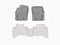 Ковры резиновые WeatherTech Toyota LC150 2014-2018  передние серые