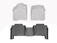 Ковры резиновые WeatherTech Toyota LC200 2007+ задние черные