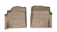 Ковры резиновые WeatherTech Toyota LC200 2008-2012 передние бежевые