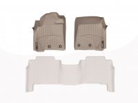 Ковры резиновые WeatherTech Toyota LC200 2012+ передние бежевые