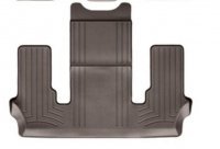 Ковры резиновые WeatherTech Toyota Sequoia 2008+ третий ряд какао (для авто 2-й ряд с раздельными сиденьями)