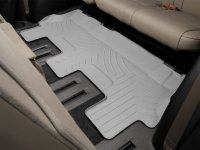 Ковры резиновые WeatherTech Toyota Sequoia 2008+ третий ряд серый ( для авто 2-й ряд с цельным сиденьем )