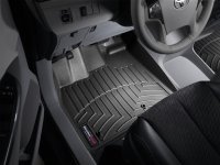 Ковры резиновые WeatherTech Toyota Sienna 2010-2012 передние черные