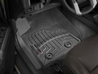 Ковры резиновые WeatherTech Toyota Tacoma 2016-2017 передние черные ( automat )