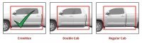 Ковры резиновые WeatherTech Toyota Tundra 2014+ ( CrewMax ) задние серые