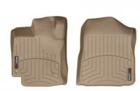 Ковры резиновые WeatherTech Toyota Venza 2009-2011 передние бежевые