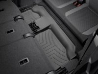 Ковры резиновые WeatherTech VW Tiguan Allspace 2017+  третий ряд черный