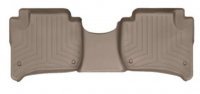 Ковры резиновые WeatherTech VW Touareg 2011-2018  задние (2-х зонный климат) бежевый