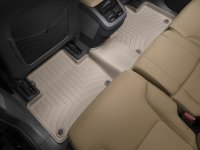 Ковры резиновые WeatherTech Volvo XC-90 2016+ задние бежевые только для бензиновых моделей