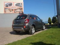 Защита заднего бампера U образная для Opel Antara