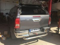 Защита задняя Toyota Hilux 2015+ Tamsan