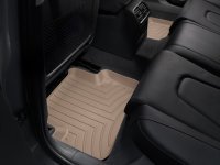 Ковры резиновые WeatherTech задние бежевые Audi A4 2008-2015