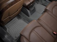 Ковры резиновые WeatherTech задние черные Audi A8 Standart 2011-2016