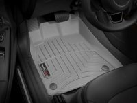 Ковры резиновые WeatherTech передние серые Audi A4 2008-2015