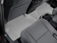 Ковры резиновые WeatherTech Toyota Sequoia 2008+ (два сиденья с центральной консолью ) задние серые