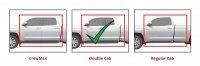 Ковры резиновые WeatherTech Toyota Tundra 2014+ ( Double Cab) задние серые с ящиком