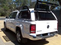 Кунг VW Amarok 2010+ Aeroklas с окнами вверх