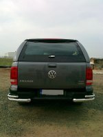 Уголки задние двойные Тамсан на Volkswagen Amarok 2010+