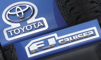Хром кант Logo для Toyota FJ Cruiser