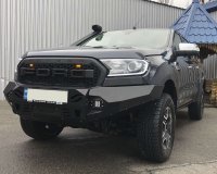 Передний металлический бампер Ford Ranger 2015+ 