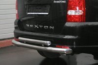 Защита задняя двойная для SsangYong Rexton 2004-2006