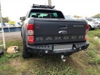 Задний бампер металлический Ford Ranger 2012+ Tamsan