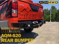 Задний бампер металлический Toyota Hilux 2015+ Tamsan Задний бампер металлический Toyota Hilux 2015+ Tamsan