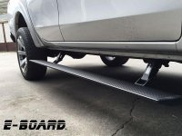Выдвижные подножки с электроприводом Mitsubishi L200 2016-2019 E-Board