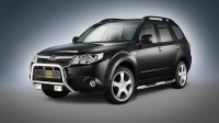 Трубы боковые подножки для Subaru Forester 2008-2013 Cobra-SOR