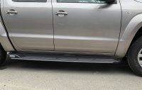 Подножки боковые Aeroklas для VW Amarok 2010+