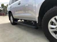 Выдвижные подножки с электроприводом Toyota Land Cruiser 200 E-Board