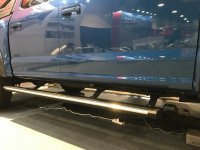 Выдвижные подножки с электроприводом Ford F150 2015+