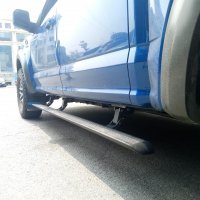 Выдвижные подножки с электроприводом Ford F150 2015+ Выдвижные подножки с электроприводом Ford F150 2015+