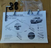 Рейлинги на крышу Falcon для Mitsubishi L200