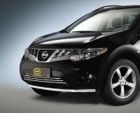 Декоративная решетка в бампер для Nissan Murano 2008-2011 Cobra-SOR