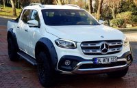 Расширители крыльев Mercedes X-Class 2018+ Safari с фальш болтами