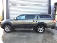 Расширители крыльев Mitsubishi L200